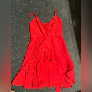 White fox boutique size small romper NWT